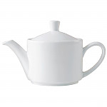 Steelite Monaco White Vogue Teapots 412ml (Pack of 6)
