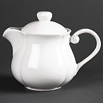 Olympia Rosa Teapots 696ml (Pack of 4)