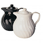 Kinox Insulated Teapot Black 1 Ltr