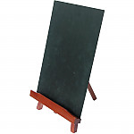 Securit Bar Top Easel and Chalkboard A4