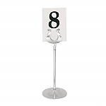 Stainless Steel Table Number Stand 205mm