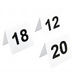 Plastic Table Numbers 21-30