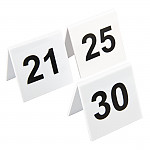Plastic Table Numbers Inserts 1-25