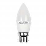 Maxim LED Candle Bayonet Cap Cool White 6W (Pack of 10)