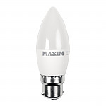 Maxim LED Candle Bayonet Cap Warm White 6W (Pack of 10)