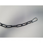 Bolero Black-Plated Barrier Chain 1.5m