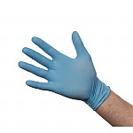 Powder-Free Nitrile Gloves Blue (Pack of 100)
