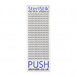 SteriStik Antibacterial Door Push 225x75mm (Pack of 10)