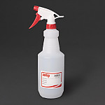 Jantex Colour-Coded Trigger Spray Bottle Red 750ml
