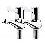 Vogue Lever Basin Taps (Pack of 2)