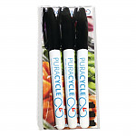 Puracycle Non-Toxic Marker Pens Black 3 Pack