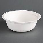 Fiesta Green Compostable Bagasse Bowls Round 18oz (Pack of 50)