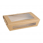 Fiesta Recyclable Salad Box with PET Window
