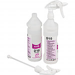 Suma D10 Cleaner and Sanitiser Refill Bottles 750ml (Pack of 2)