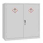 COSHH Cabinet Double Door Grey 30Ltr