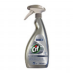 Cif Pro Formula Glass and Stainless Steel Cleaner Ready To Use 750ml (6 Pack)