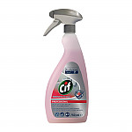 Cif Pro Formula 4-in-1 Washroom Cleaner and Disinfectant Ready To Use 750ml (6 Pack)