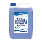 Cleenol Universal Dishwasher and Glasswasher Rinse Aid 5Ltr (2 Pack)