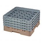 Cambro Camrack Beige 30 Compartments Max Glass Height 215mm