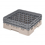 Cambro Camrack Beige 30 Compartments Max Glass Height 133mm