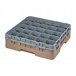 Cambro Camrack Beige 25 Compartments Max Glass Height 114mm