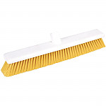 Jantex Hygiene Broom Soft Bristle Yellow 18in