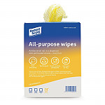 Robert Scott All-Purpose Antibacterial Cleaning Cloths Yellow (200 Pack)