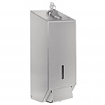 Jantex Stainless Steel Soap and Hand Sanitiser Dispenser 1 Litre