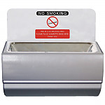 Bolero Wall Mounted Ashtray with Sign