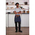 Chef Works Urban Berkeley Denim Brace Bib Apron Black