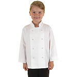 Whites Childrens Unisex Chef Jacket White