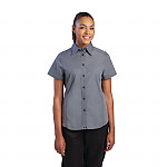 Chef Works Womens Cool Vent Chefs Shirt Grey