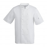 Whites Vegas Unisex Chefs Jacket Short Sleeve White