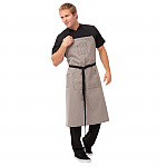 Chef Works Soho Bib Apron with Adjuster Button Neck Natural