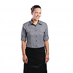 Chef Works Womens Pilot Shirt Grey
