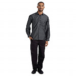 Chef Works Urban Detroit Long Sleeve Denim Shirt Black