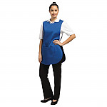 Whites Tabard With Pocket Royal Blue