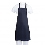 Whites Light Duty Waterproof Bib Apron Blue