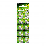 GP  Battery LR44 A76 (Pack of 10)