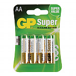 GP Super Battery AA (Pack of 4)