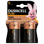 DuracellPlus D Batteries (Pack of 2)