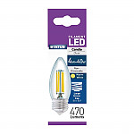 Status Filament LED Candle ES Warm White Light Bulb 4/40w
