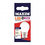 Maxim LED Candle Small Edison Screw Cool White 6W (Pack of 10)