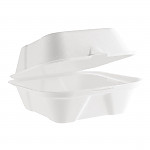 Fiesta Foil Container Waxed Lids Large (Pack of 500)