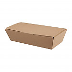 Colpac Compostable Kraft Food Boxes 250mm (Pack of 150)