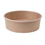 Fiesta Green Compostable Bagasse Hinged Food Containers 182mm