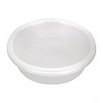 Premium Round Takeaway Food Containers With Lid 750ml / 25oz (Pack of 150)