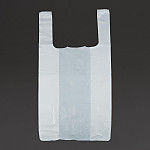 Large White Carrier Bags (Pack of 1000)