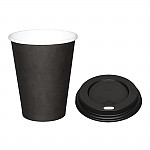 Fiesta Green Compostable Coffee Cups Double Wall 355ml / 12oz