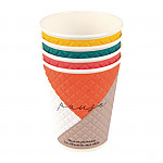 Huhtamaki Pause Disposable Coffee Cups Double Wall 340ml / 12oz (Pack of 740)